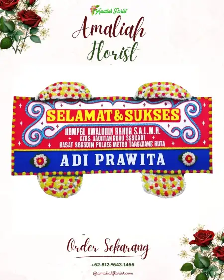 Papan Bunga Ucapan Selamat Sendangguwo